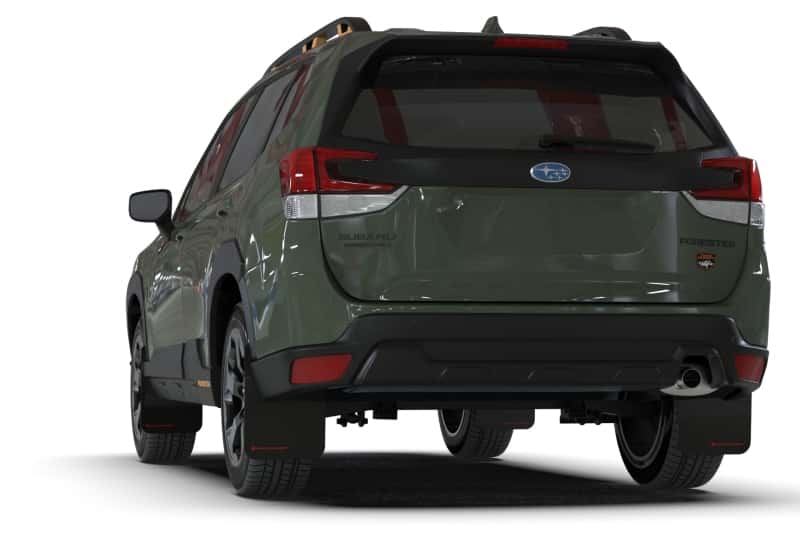 Rally Armor — Rally Armor 22-24 Subaru Forester & Wilderness Black UR Mud Flap w/Wild Orange Logo
Mud Flap - view 5