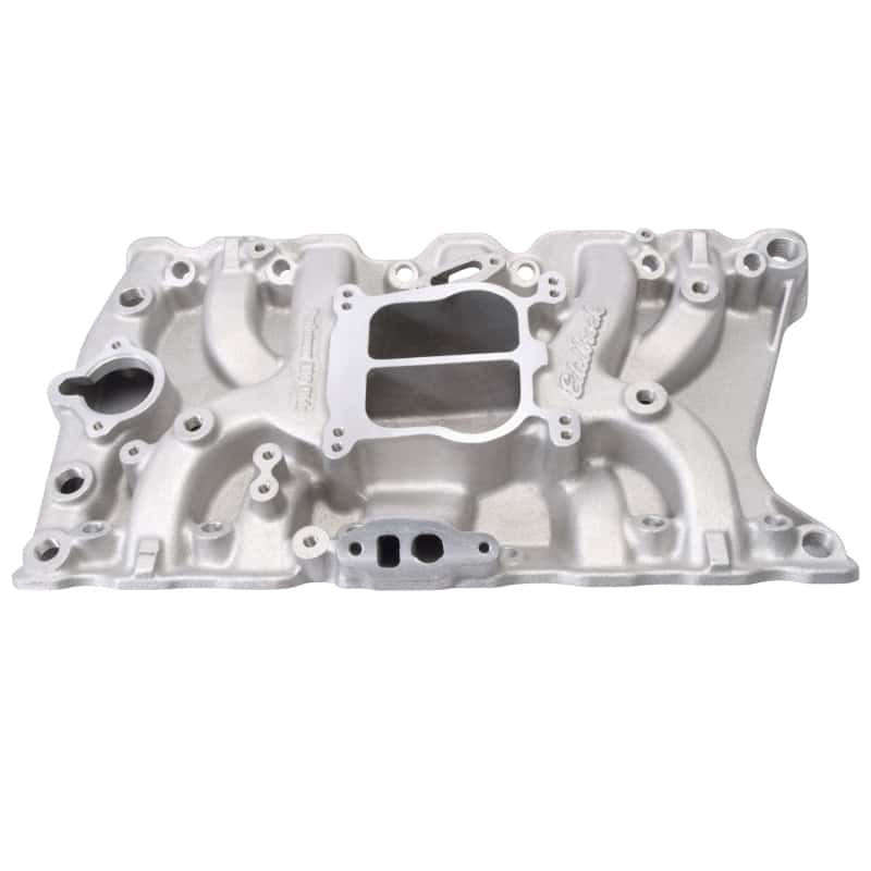 Edelbrock — Edelbrock Perf Manifold 350 Olds EGR
MANIFOLD - view 3