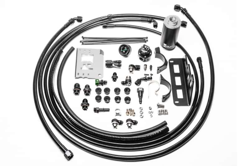 Radium Engineering — Radium Engineering 08-15 Cadillac CTS-V Fuel Hanger Plumbing Kit - Stainless Filter - view 1