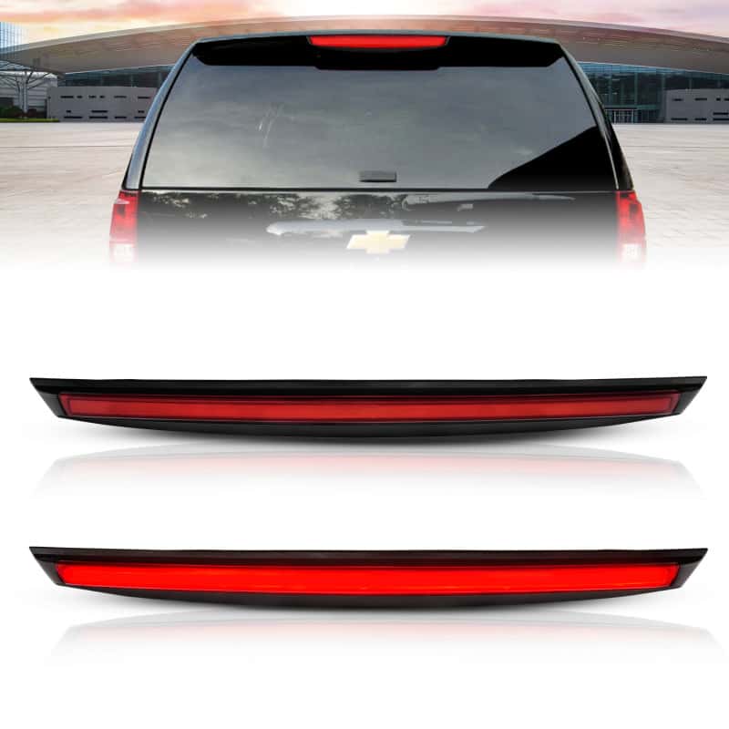 ANZO — ANZO 2007-2014 Chevrolet Suburban 1500 LED 3rd Brake Light Black Housing Red Lens w/ Spoiler 1pc
3rdBrkLghtAssy - view 1