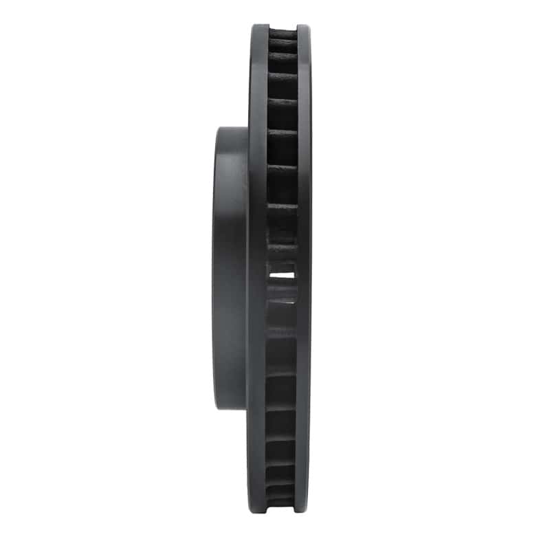 R1 Concepts — R1 1990-1997 Buick LeSabre Front Left Drilled & Slotted Black Brake Rotor
R1 Brake Rotor Drill - view 3