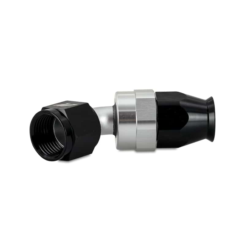 Mishimoto — Mishimoto Aluminum PTFE -8AN 45 Degree Fitting Black
Braided Line Fitting - view 2