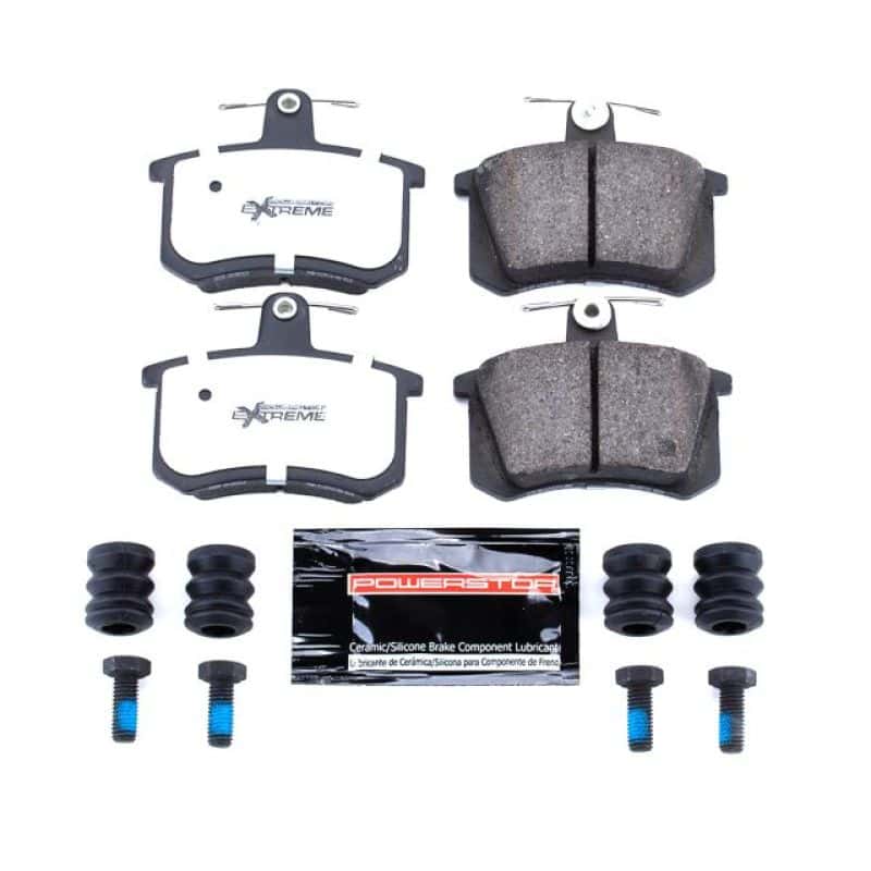 PowerStop — Power Stop 88-92 Audi 80 Rear Z26 Extreme Street Brake Pads w/Hardware
Z26 Brake Pads - view 1