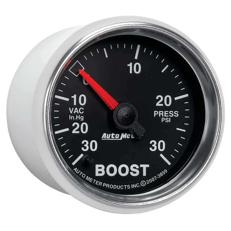 AutoMeter — Autometer GS 30inhg-30PSI Digital Vac/Boost Gauge
2-1/16" BOOST-VAC, 3 - view 10