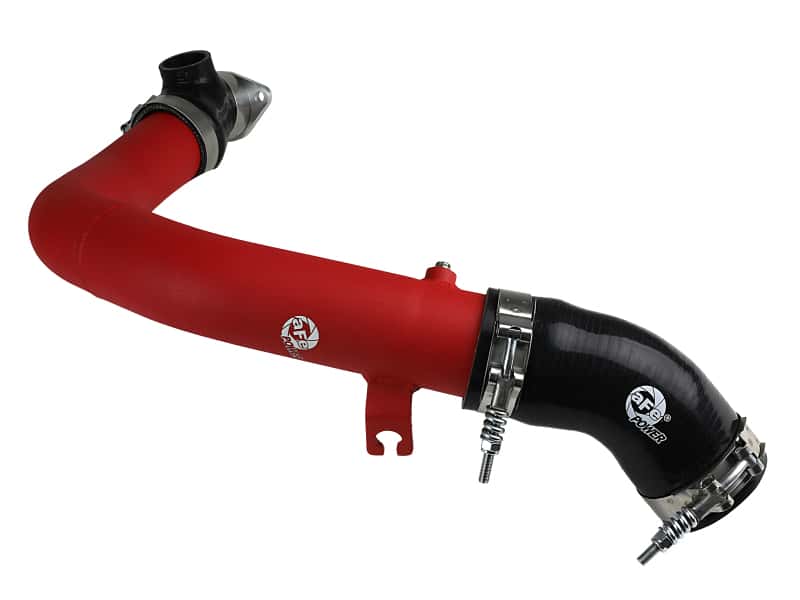 aFe — aFe BladeRunner 2.5in Aluminum Hot Side Charge Pipe 15-20 Subaru WRX 2.0T - Red
Hot Charge Pipe - view 1