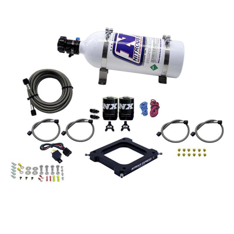 Nitrous Express — Nitrous Express 4500 Assassin Plate Stage 6 Nitrous Kit (50-300HP) w/5lb Bottle
Injection System Kit
N2OSys - view 1