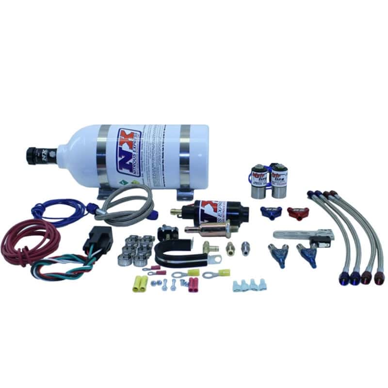 Nitrous Express — Nitrous Express 2 Cyl Mainline Nitrous Kit w/2.5lb Bottle
Injection System Kit
N2OSys - view 1
