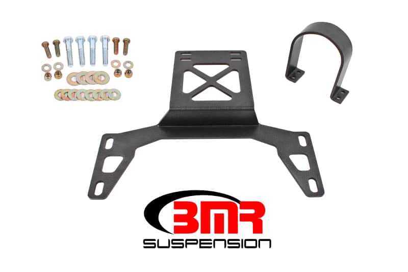 BMR Suspension — BMR 07-14 Shelby GT500 Front Driveshaft Safety Loop - Black Hammertone
Safety Loop - view 1