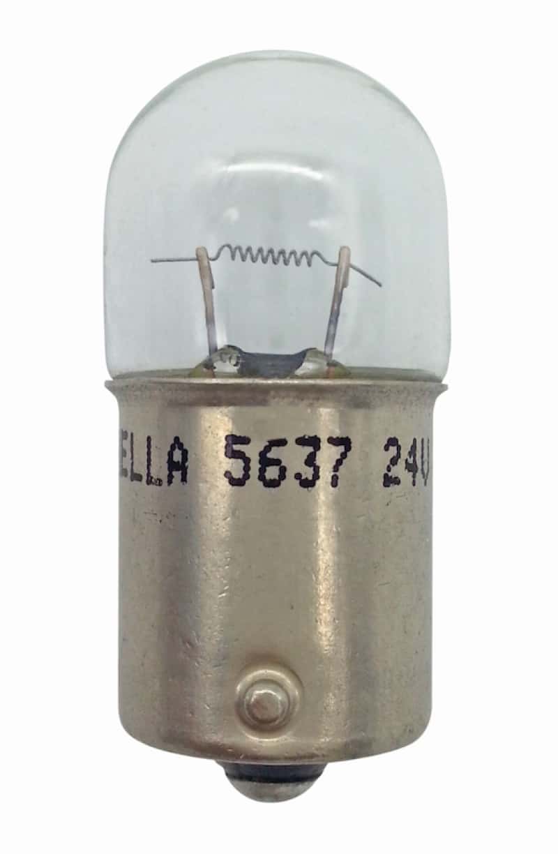 Hella — Hella Bulb 5637 24V 10W Ba15S B6 (2)
BULB 5637 24V 10W BA - view 1