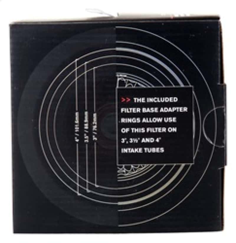 Spectre — Spectre Adjustable Conical Air Filter 5-1/2in. Tall (Fits 3in. / 3-1/2in. / 4in. Tubes) - Red
Spectre Conical Filt
Conical Filter - view 11