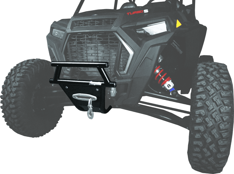 DragonFire Racing — DragonFire Racing 15-22 Polaris RZR 900/1000 Front Bumper With Winch Mount - view 2