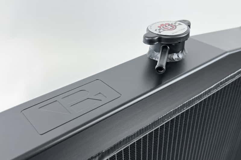 CSF — CSF Nissan R33 Skyline GT-R/GTS Full Billet Aluminum High-Performance Radiator - Black
CSF Radiator - view 3