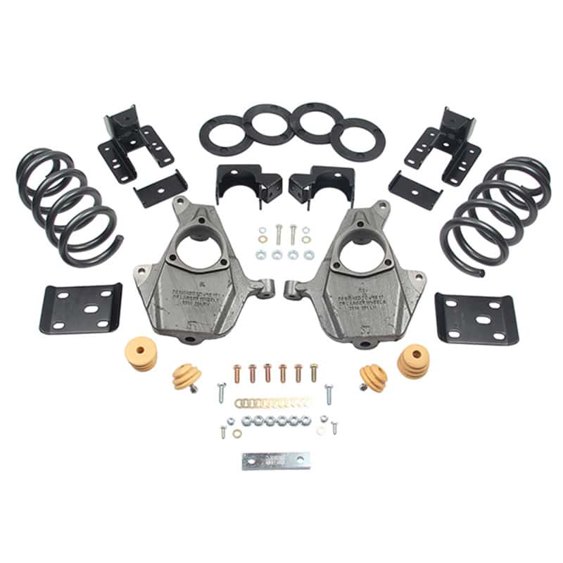 Belltech — Belltech LOWERING KIT 16.5-17 Chevy Silverado Ext/Crew Cab 2WD 3-4F / 5-6R
LOWERING KIT - view 3