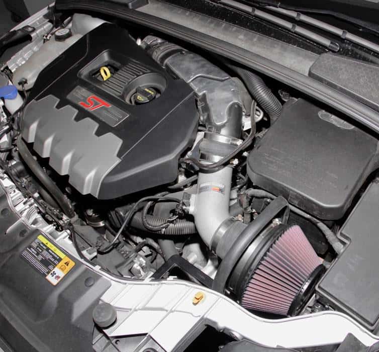 K&N Engineering — K&N 13 Ford Focus ST L4-2.9L F/I Typhoon Performance Intake
Performance Air Inta
Air Intake System - view 2