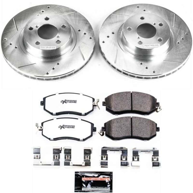 PowerStop — Power Stop 13-16 Subaru BRZ Front Z26 Street Warrior Brake Kit - view 1