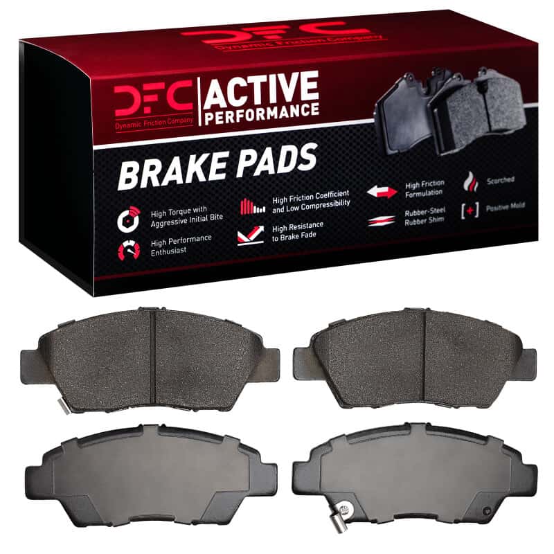 DFC — DFC 09-20 Honda CR-Z Front Active Performance Pads - Low Metallic
DFC Brake Pad Set - view 4