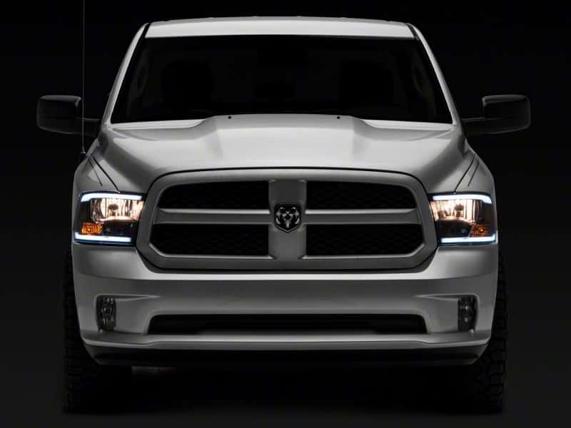 Raxiom — Raxiom 09-18 Dodge RAM 1500/2500/3500 Axial Series Headlights w/ LED Bar- Blk Housing (Clear Lens)
Headlights - view 10