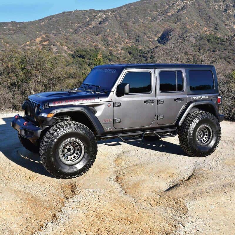 Westin — Westin 18-22 Jeep Wrangler JL Unlimited Outlaw Nerf Step Bars - Textured Black
Nerf Drop Step Bars - view 6