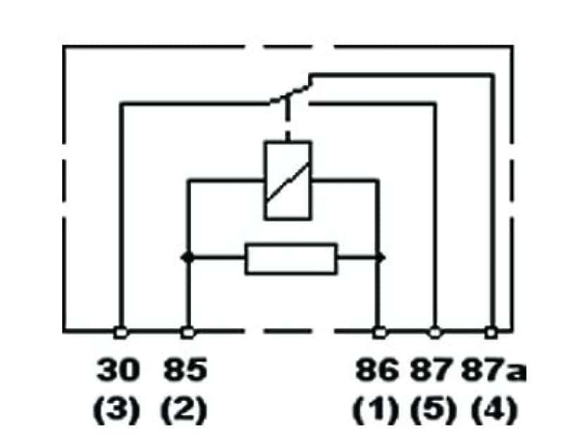 Hella — Hella Mini ISO Relay 12V SPDT w/ Mounting Bracket (Minimum Order Qty 150) - view 4