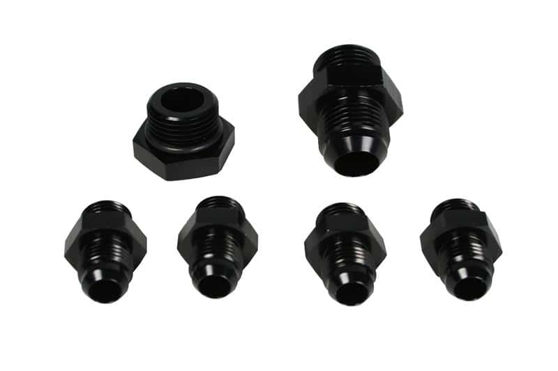 Aeromotive — Aeromotive A4 Regulator Fitting Kit (for two (2) carbs) (4) AN-06/(1) AN-10/(1) AN-10 Plug)
Fitting - view 3