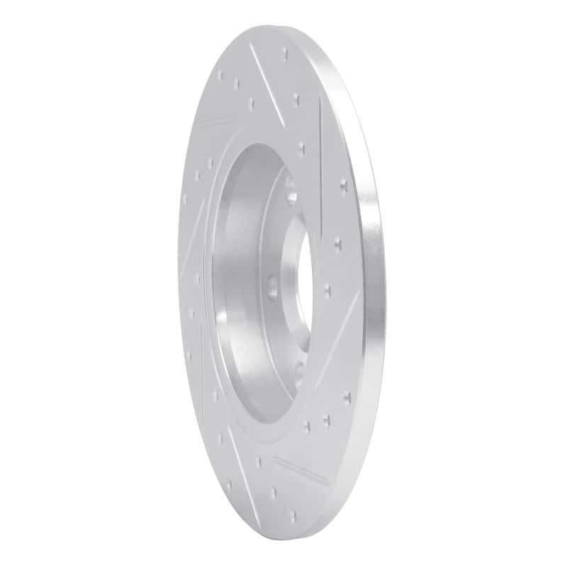 R1 Concepts — R1 96-00 Volkswagen EuroVan Rear Left Drilled & Slotted Silver Brake Rotor
R1 Brake Rotor Drill - view 4