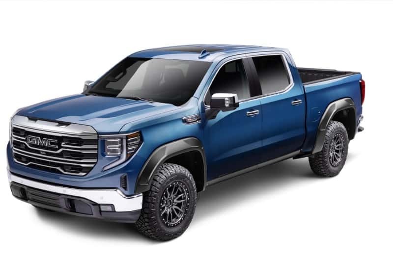 Husky Liners — Husky Liners 19-24 GMC Sierra 1500 (69.9/79.4in. Bed) DRT Style Fender Flares (Smooth) 4pc - Blk
DRT Fender Flare Set
FENDER FLARES - view 6