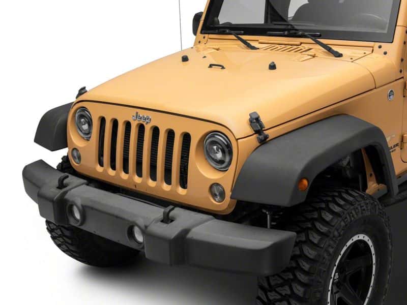 Raxiom — Raxiom 07-18 Jeep Wrangler JK Axial Series 7-In Dragon Eye LED Headlights- Blk Housing (Clear Lens)
Headlights - view 6