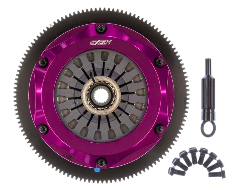Exedy — Exedy 2005-2005 Saab 9-2X Aero H4 Hyper Twin Cerametallic Clutch Sprung Center Disc Pull Type Cover
Hyper Multi Series
Clutch Kit - view 5