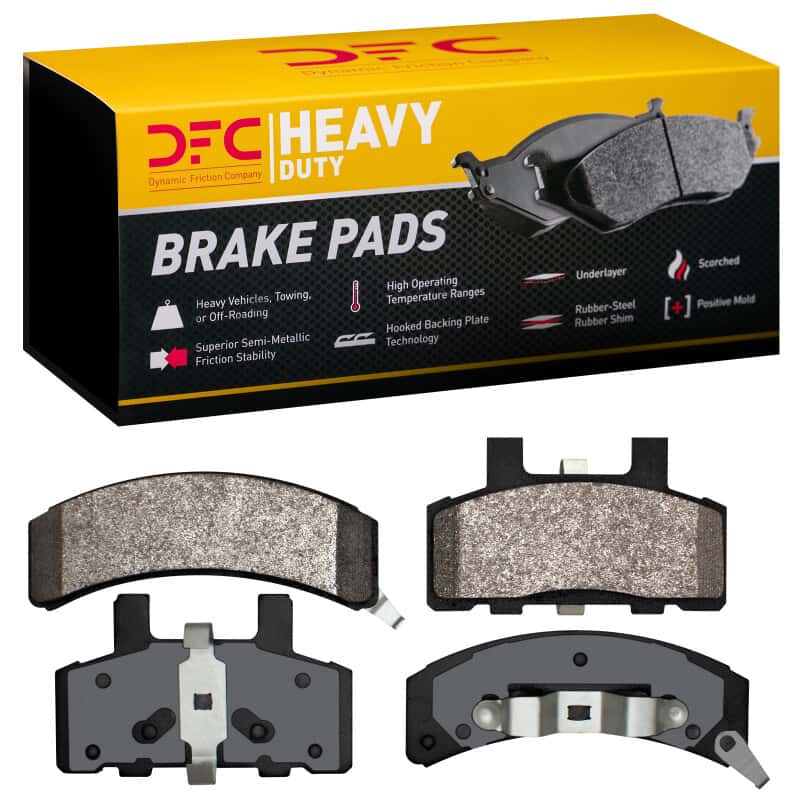 DFC — DFC 88-02 Cadillac Commercial Chassis Front Heavy Duty Pads - Semi Metallic
DFC Brake Pad Set - view 1