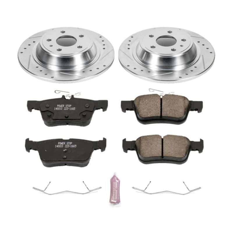 PowerStop — Power Stop 13-19 Ford Fusion Rear Z23 Evolution Sport Brake Kit - view 1