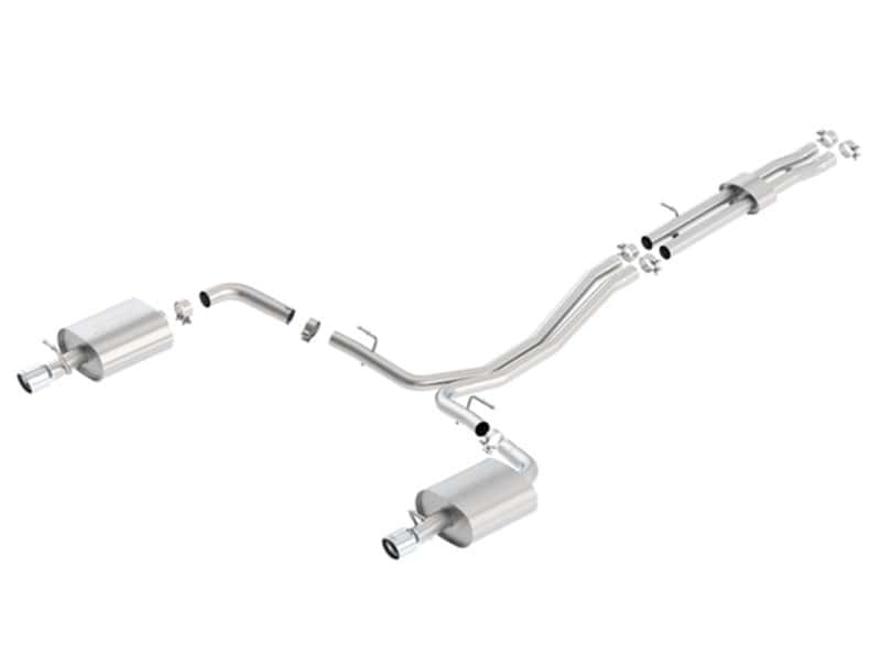 Borla — Borla 12-15 Ford Explorer 3.5L EcoBoost Dual Split Rear Ext SS S-Type CB Exhaust
Cat-Back System - view 2