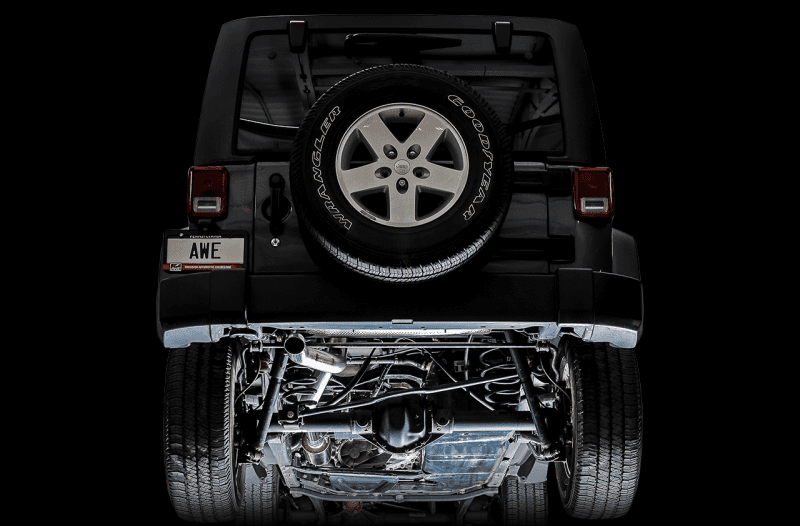 AWE Tuning — AWE Tuning 20-21 Jeep Gladiator JT 3.6L Trail Edition Cat-Back Exhaust
Trail Exhaust - view 4