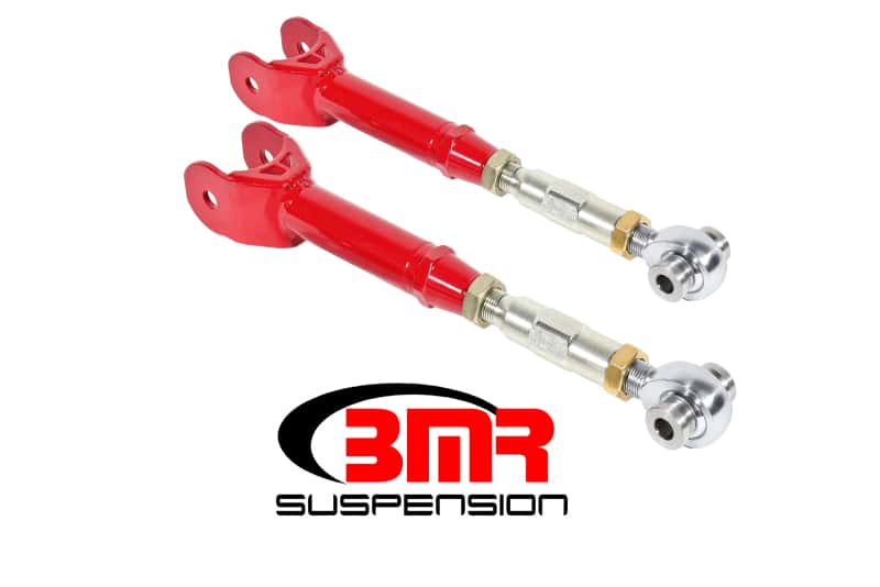 BMR Suspension — BMR 16-17 6th Gen Camaro Lower Trailing Arms w/ On-Car Adj. Rod Ends - Red
Lower Trailing Arms - view 1