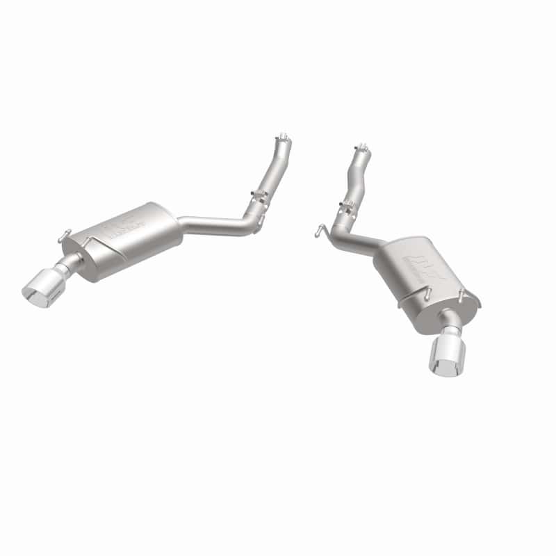 Magnaflow — MagnaFlow Axle-Back Stainless Dual Split 4in Polished Tips 10-15 Chevrolet Camaro Convert. 3.6L V6
Axle-Back
Cat-Back - view 21