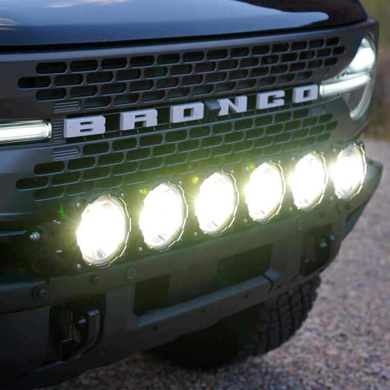 KC HiLiTES — KC HiLiTES 21+ Ford Bronco 39in. Gravity LED Pro6 Light Bar Kit Front Bumper - view 13