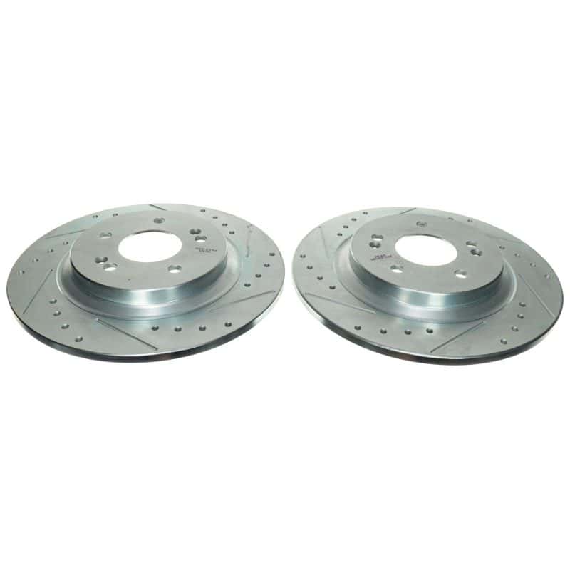 PowerStop — Power Stop 2021 Kia Sorento Rear Drilled & Slotted Rotor (Pair)
PowerStop XPR - view 1