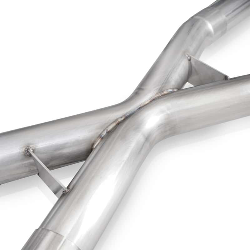 Stainless Works — Stainless Works 11-20 Jeep Grand Cherokee 5.7L 3in Legend Catback Exhaust w/X-Pipe (Uses OEM Tips)
Exhaust System - view 6