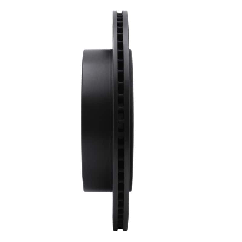 R1 Concepts — R1 08-12 Land Rover LR2 Rear Right Drilled & Slotted Black Brake Rotor
R1 Brake Rotor Drill - view 3