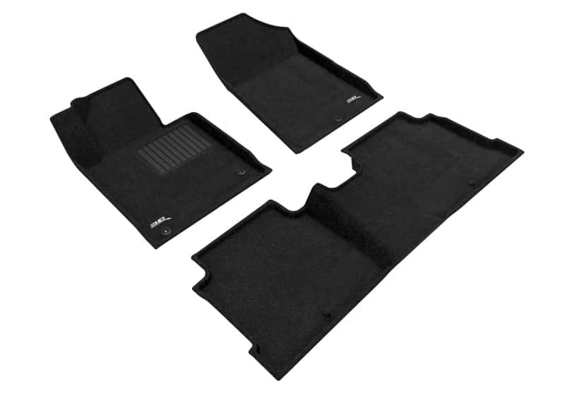 3D MAXpider — 3D MAXpider 15-19 Hyundai Sonata / Elegant 1st 2nd Row - Floor Mat Set (Black)
Floor Mat Set - view 1