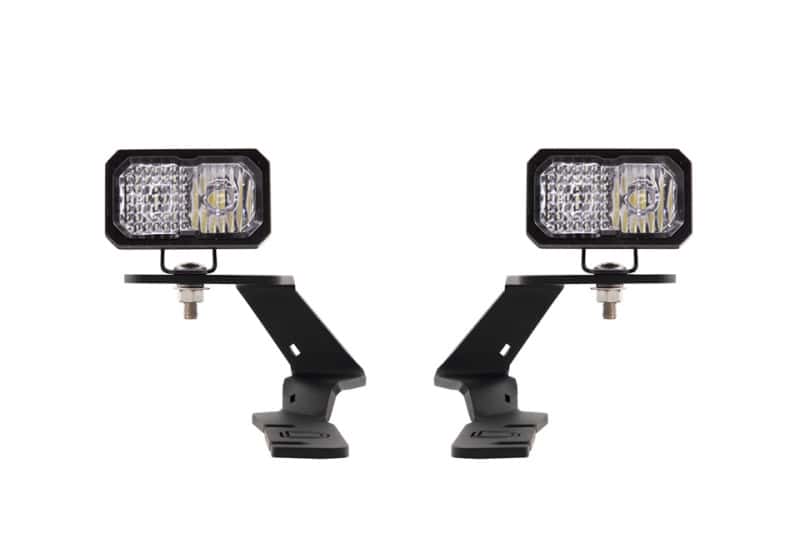 Diode Dynamics — Diode Dynamics 19-21 Ford Ranger Stage Series 2in LED Ditch Light Kit - Pro White Combo - view 1