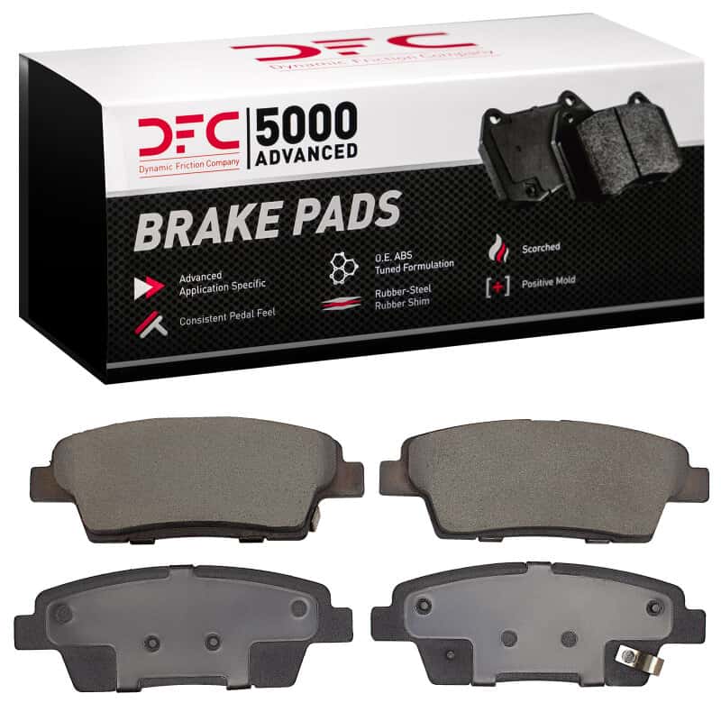 DFC — DFC 18-20 Genesis G80 Rear 5000 Advanced Ceramic Brake Pads
DFC Brake Pad Set - view 1
