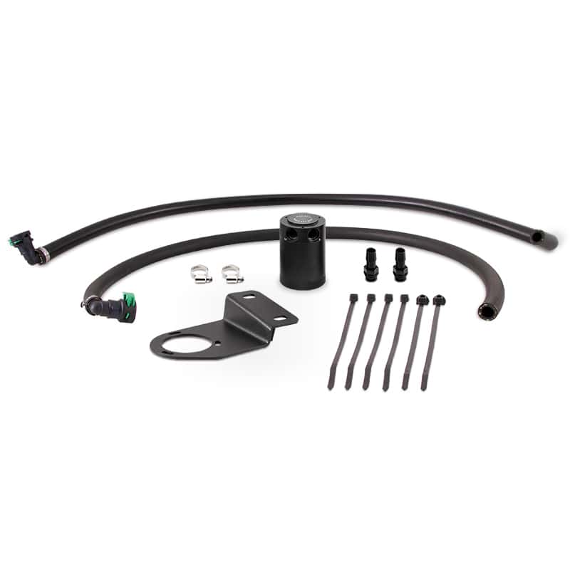 Mishimoto — Mishimoto 19+ Ford Ranger Baffled Oil Catch Can Kit - Black
Oil Catch Can Kit - view 1