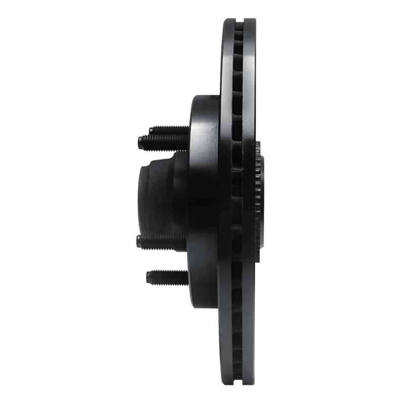 R1 Concepts — R1 00-04 Ford F-150 RWD Front Right Drilled & Slotted Black Brake Rotor
R1 Brake Rotor Drill - view 3
