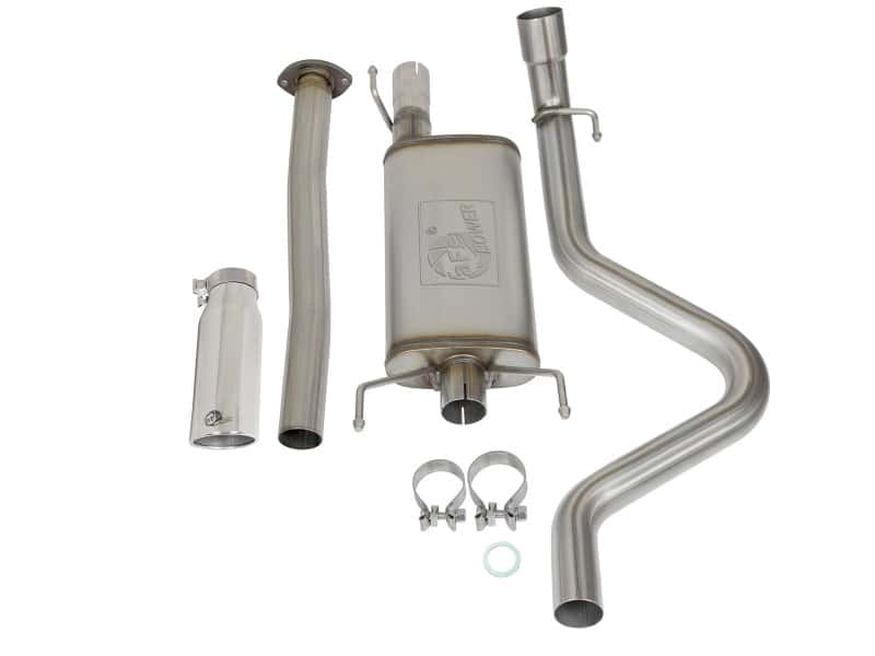 aFe — aFe MACH Force XP Cat-Back Stainless Steel Exhaust Syst w/Polished Tip Toyota Tacoma 05-12 L4-2.7L
Cat-Back Exhaust - view 8