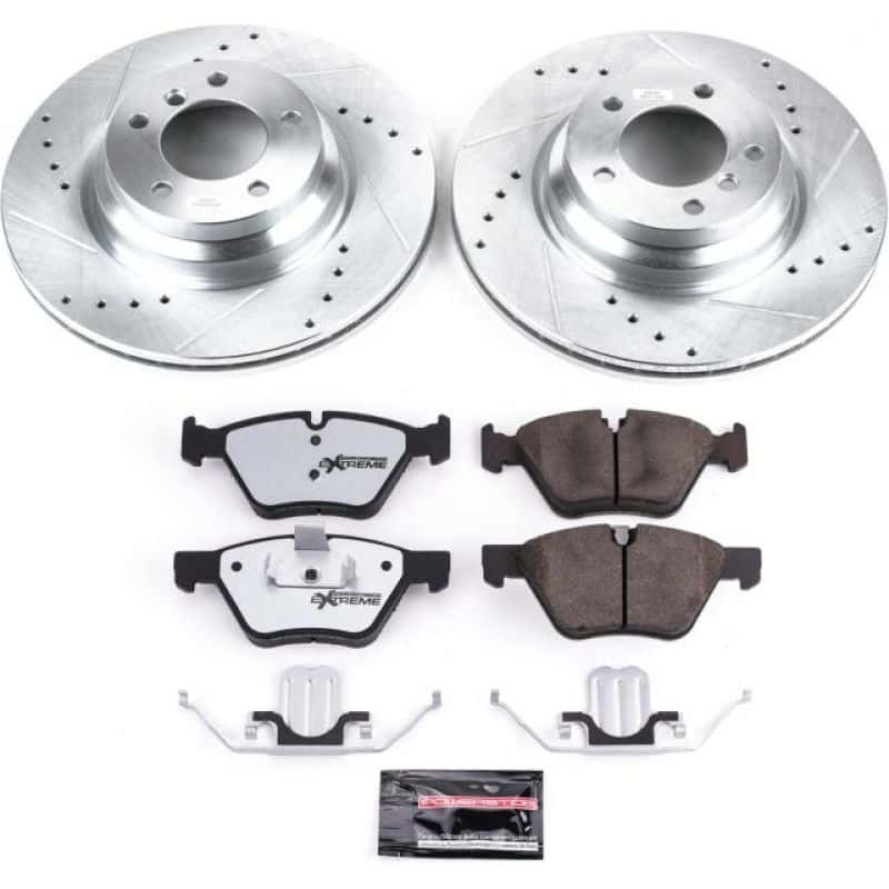 PowerStop — Power Stop 2006 BMW 330i Front Z26 Street Warrior Brake Kit - view 1