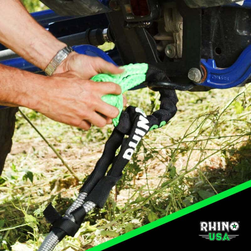 Rhino USA — Rhino USA Kinetic Energy Recovery Rope (1.25In X 30Ft) Black
Recovery Rope - view 4