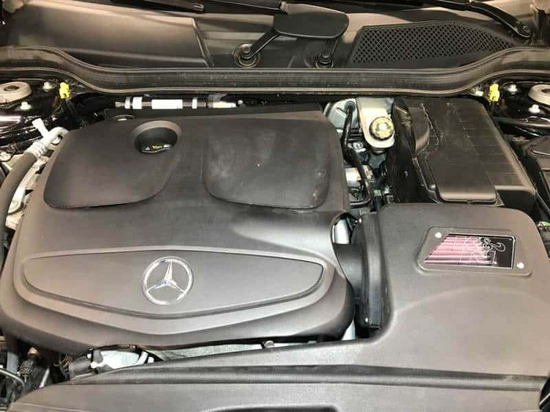 K&N Engineering — K&N Mercedes Benz A/B/CLA Class Performance Air Intake System
Performance Air Inta
Air Intake System - view 4