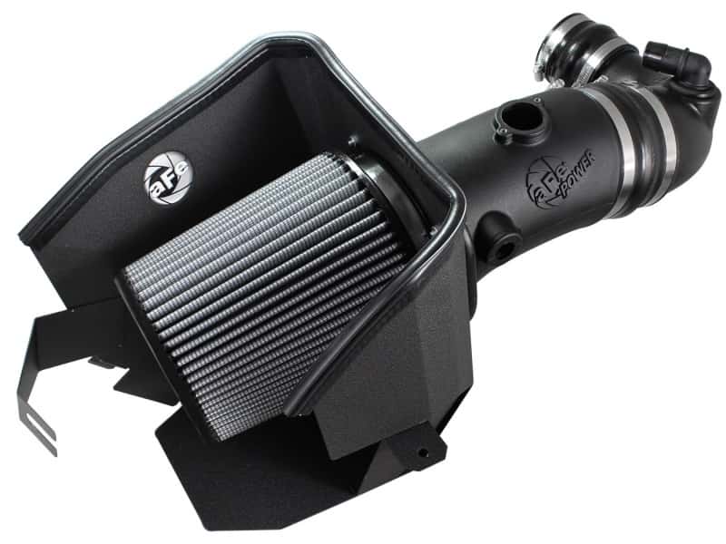 aFe — aFe MagnumFORCE Stage-2 Pro DRY S Air Intake System Ford Diesel Trucks 08-10 V8-6.4L (td)
Magnum FORCE Intake - view 1