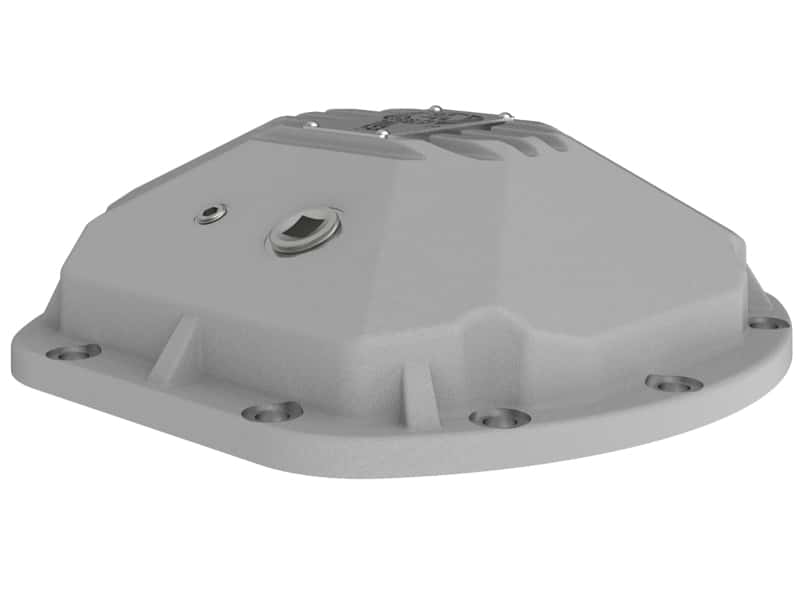 aFe — aFe 97-18 Jeep Wrangler TJ/JK Dana 30 Street Series Differential Cover w/ Machined Fins - Raw
Differential Cover - view 4