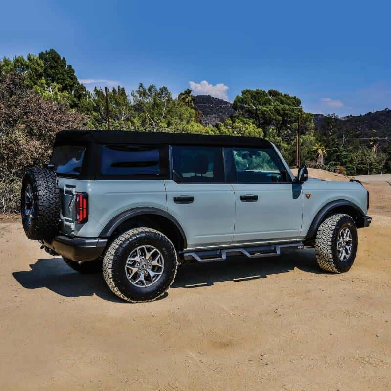 Westin — Westin/HDX 2021+ Ford Bronco Drop Nerf Step Bars - Textured Black
Nerf/Step Bar - view 5